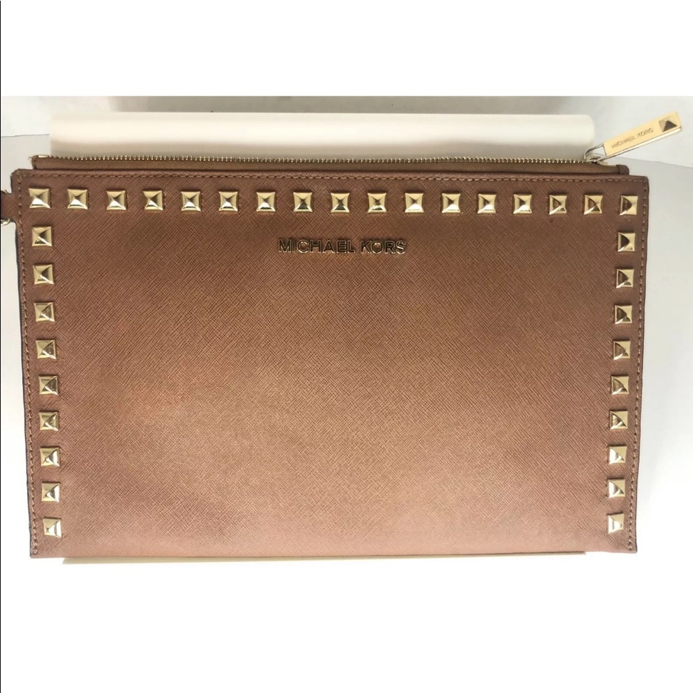 Michael Kors large wristlet clutch Selma Pochette